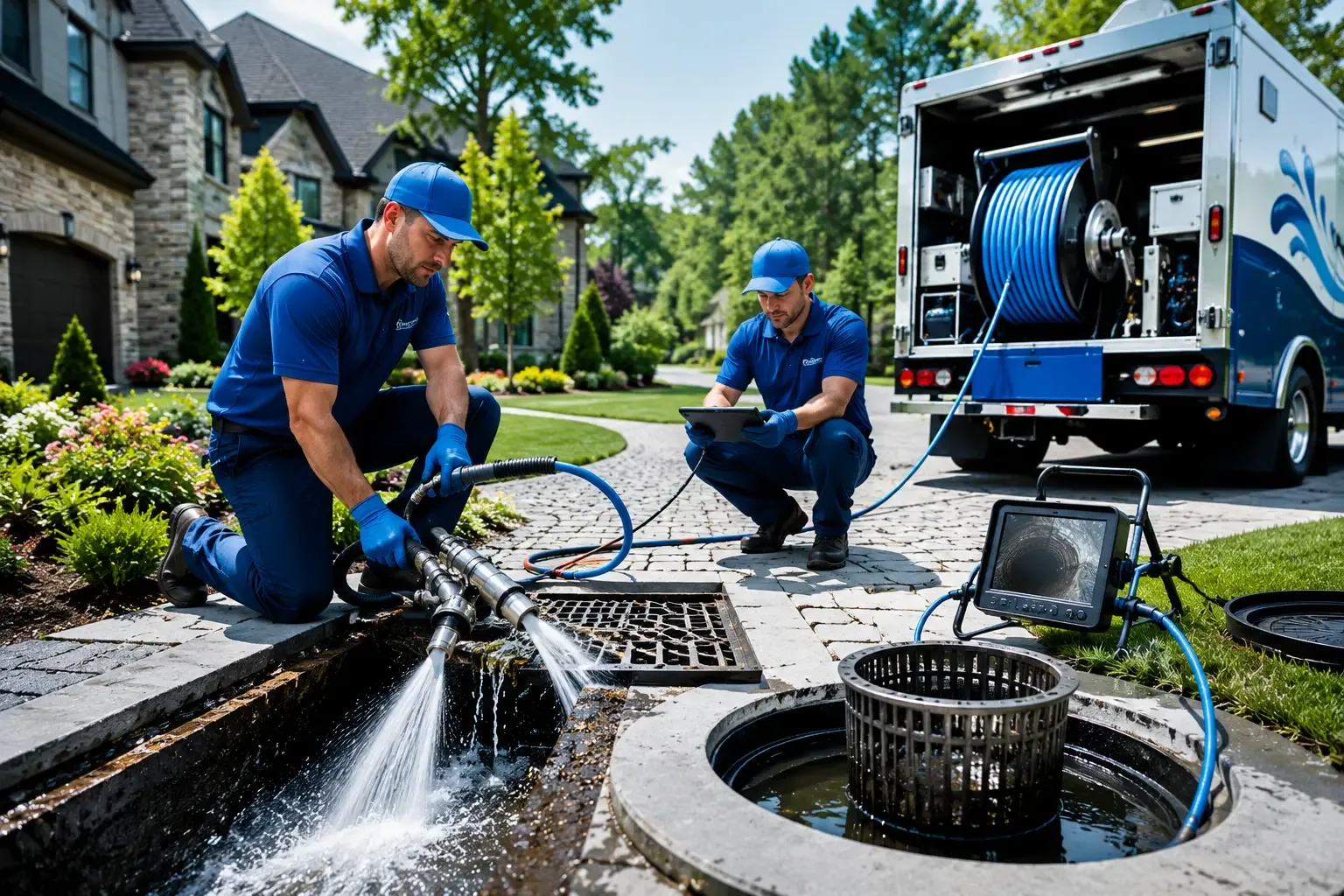 Local outdoor drain cleaning professionals in Burton, MI
