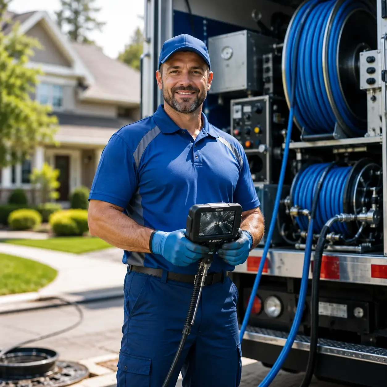 Local outdoor drain cleaning specialists in Burton, MI
